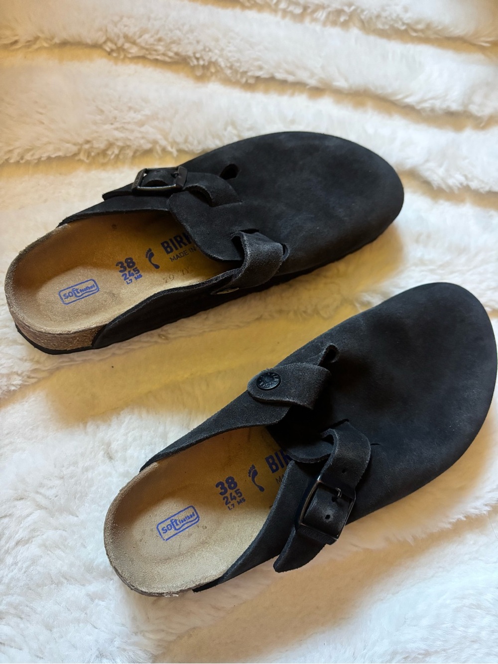 black boston birkenstocks - Picture 2 of 5